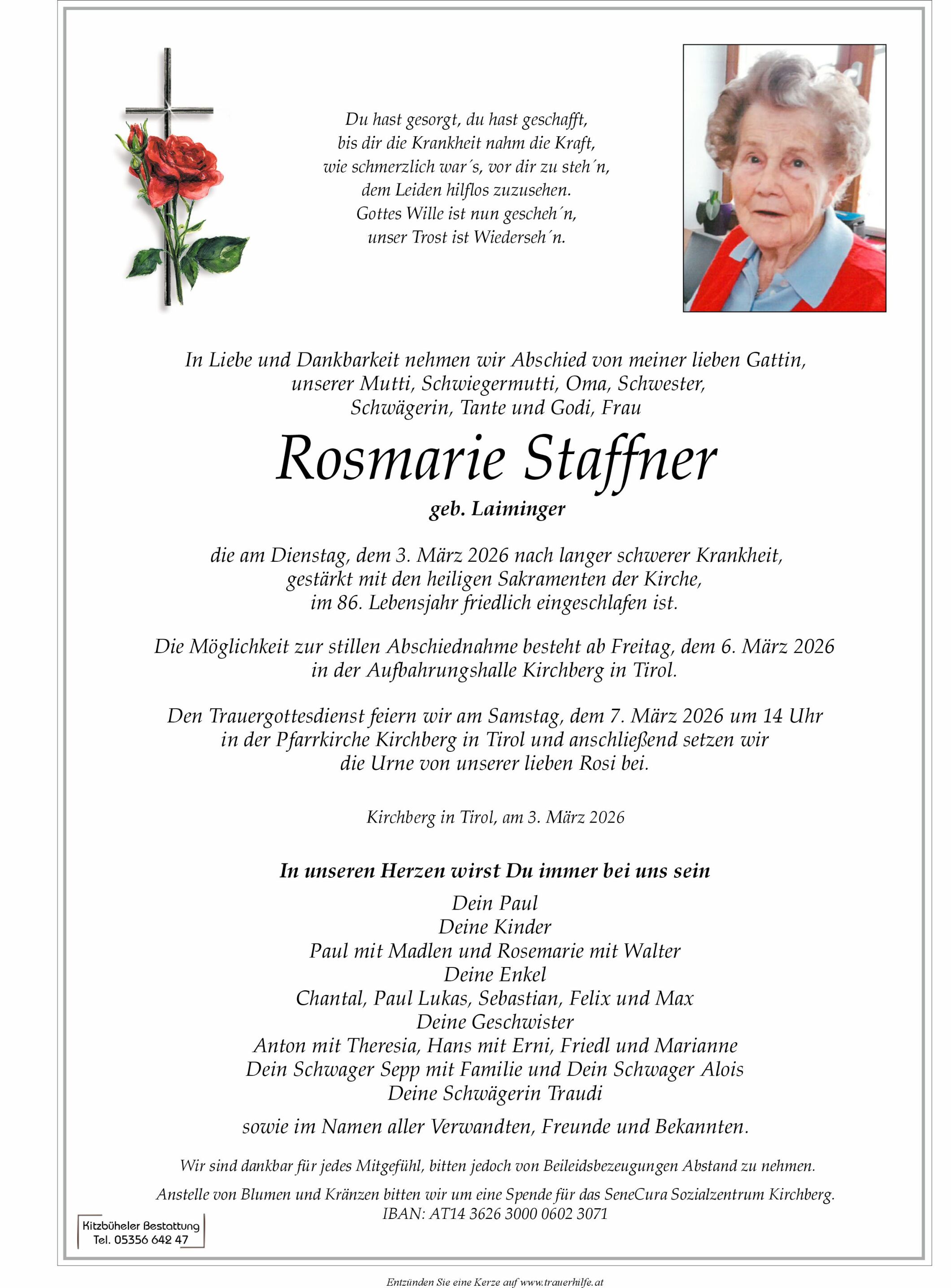 Rosmarie Staffner
